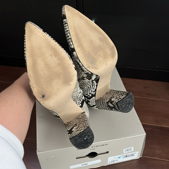 Marc Fisher - Snakeprint Boots - Picture 3 of 5
